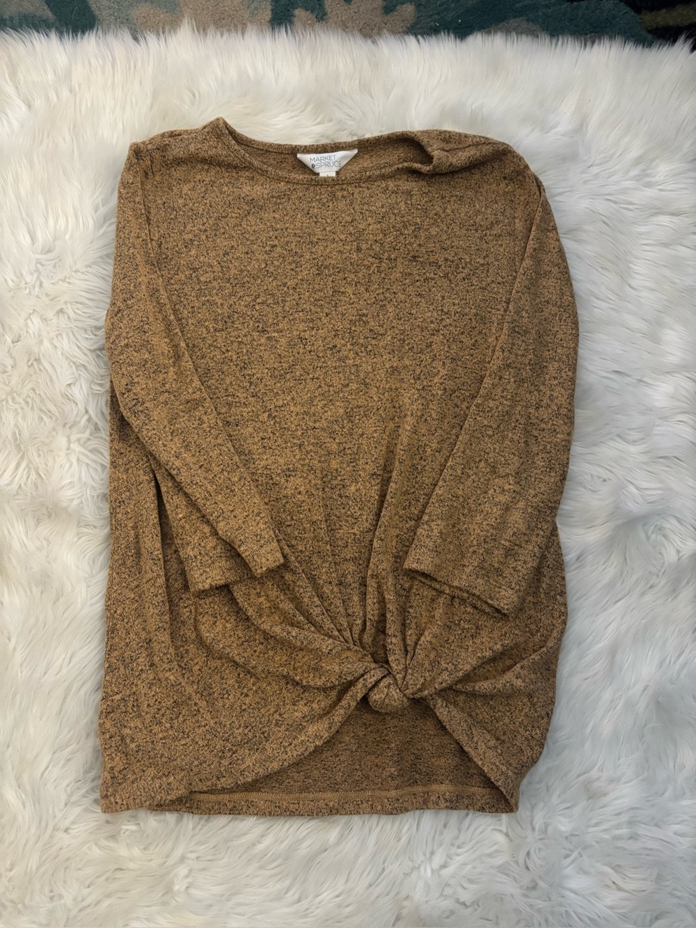 Knot Front Cozy Top